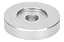 Adaptador 45 RPM em Alumínio CNC para Discos de Vinil 7" | Silver - Imagem 6