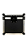 Hard Case para Vinyl 12" capacidade de 90 a 100 discos - Imagem 1