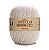 Barbante Barroco Natural Brilho Prata Circulo 700g n 4 - Imagem 1