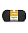 Lã Hobby Baby e Kids Círculo 250m 940 Preto - Imagem 1