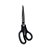 Tesoura Comfort Círculo 21,5cm 8,5" Preto - Imagem 1
