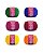 kit Colecao Cores e Tons Amigurumi Paleta Color Block - Imagem 2