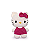 Kit Amigurumi Coleção Hello Kitty Look Rosa - Imagem 1
