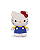 Kit Amigurumi Coleção Hello Kitty Blusa Amarela - Imagem 1