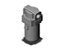 AF40-F04-A  FILTRO DE AR 5 MICRONS DRENO SEMI AUTOMATICO ROSCA 1/2 - SERIE AF-A SMC                    NCM :  84213990 - Imagem 2