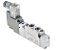 SY5120-3DZ-01  VALVULA DIRECIONAL 5/2 VIAS SIMPLES SOLENOIDE BOBINA 110 VCA ROSCA 1/8- SERIE SY                    NCM :  84818092 - Imagem 1