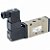 VFS2120-4D-02  VALVULA DIRECIONAL COM VEDACAO METALICA 5/2 VIAS SIMPLES SOLENOIDE 220 VCA ROSCA 1/4 - SERIE VFS                    NCM :  84818092 - Imagem 1