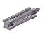 CP96SDB32-100C  CILINDRO PNEUMATICO DUPLA ACAO ISO 15552 DIAMETRO 32 MM CURSO 100 MM - SERIE CP96-C SMC                    NCM :  84123110 - Imagem 1