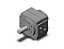 CDRB1BW100-90D CILINDRO PNEUMATICO ROTATIVO   SERIE CRB1 SMC                    NCM :  84123900 - Imagem 1