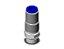 KSH06-U02  CONEXAO ROTATIVA RETA DE PLASTICO TUBO 6 MM ROSCA 1/4           NCM :  39174090 - Imagem 1