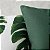 Kit 2 Capas de Almofada Com Zíper - Costela de adão + Linho Rústico Verde - Imagem 6