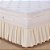 Saia para Cama Box Bege - Microfibra - Imagem 1