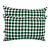 Capa De Almofada Retangular/Baguete - Xadrez Verde - Imagem 2
