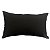 Capa De Almofada Retangular/Baguete - Linho Rústico Preto - Imagem 1