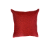 Capa De Almofada Com Zíper - Linho Rústico Vermelho - Imagem 1