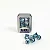 Kit de Dados: Marble - Blue White - Imagem 1