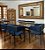 Cadeira U com Braço em Suede - Artesanal (Apartamento Decorado com Detalhe) - Imagem 3