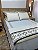 Almofada de Cama em Linho e Couro 65x45 - Artesanal (Apartamento Decorado) - Imagem 2
