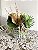 Vaso Bolas Pols em Vidro com Flores - Dot Objetos (Apartamento Decorado) - Imagem 1
