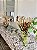 Vaso Couro em Cerâmica com Flores - Dot Objetos (Apartamento Decorado) - Imagem 2