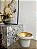 Vaso em Cerâmica Branca e Dourada (M) - Artesanal (Apartamento Decorado) - Imagem 2