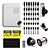 kit 10 metros Cerca elétrica haste 40x40mm, 1m de comprimento - Imagem 1