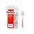 GARFO MASTER CRISTAL DESCARTAVEL PRAFESTA C/50 - 8878 - Imagem 1