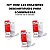 KIT COM 150 COLHERES DE SOBREMESSA DESCARTAVEIS PRAFESTA - 3 PACOTES - Imagem 1