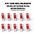 KIT COM 500 COLHERES DE SOBREMESSA DESCARTAVEIS PRAFESTA - 10 PACOTES - Imagem 1