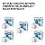 KIT 5 PACOTES DE PAPEL HIGIENICO FOLHA SIMPLES FOFOPEL - Imagem 1