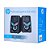 Caixa de Som HP Multimedia Speaker 2.0 DHE-6000, LED Dinâmico, Efeito Estéreo, Preto - Imagem 2