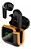 Fone Sem Fio Lehmox Bluetooth 5.3 Lef-pro90 Bateria 4 Horas Cor Preto Luz Verde-escuro - Imagem 1