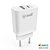 Adaptador de Parede com 1 USB e 1 USB-C PD 30W - iWill - Imagem 1