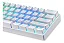 Teclado Gamer Motospeed, RGB, ABNT2, Branco, Switch Red - CK61 - Imagem 4