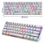 Teclado Gamer Motospeed, RGB, ABNT2, Branco, Switch Red - CK61 - Imagem 3