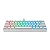 Teclado Gamer Motospeed, RGB, ABNT2, Branco, Switch Red - CK61 - Imagem 5