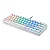 Teclado Gamer Motospeed, RGB, ABNT2, Branco, Switch Red - CK61 - Imagem 2