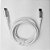 Cabo USB-C para USB-C Hard Cable em Poliéster Branco - iWill - Imagem 4