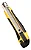 Estilete Profissional Emborrachado 18mm Com Trava - Imagem 1
