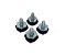 KIT 4 PÉS REGULÁVEIS LAVADORA E LAVA E SECA  DC97-00920U - Imagem 3