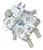Válvula 4 Vias 12v Lavadora LG 5220fr2008n AJU75412402 Cv5011 Cv9013 Cv3011 Original - Imagem 7