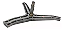 Kit Eixo Tripé Lavadora Samsung Com Rolamentos Wf106 Ww11j6410 Ww10j44530w DC97-014369G - Imagem 3