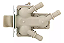Valvula Tripla Fria Lava Seca LG 127v - 5220fr2009h - Imagem 1