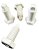 Kit Pé Nivelador Parafuso Lavadora Electrolux (67490030) - Imagem 1