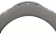 Anel do Tanque Lavadora Brastemp e Consul Bwx09 Cwh12 Xwh08A (Cinza) - Imagem 5