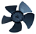Hélice Tangencial Refrigerador Side By W10369452 Original - Imagem 3