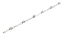 Kit Barras Led Original LG 32lb620b 32lf550b 32lf565b AGF78400001 - Imagem 2