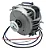 Micro Motor Ventilador 1/25 Hélice Alumínio Freezer Balcão - Imagem 2