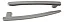 2 Puxadores Geladeira Bosch Kdn49 Orig - 641557/641540 - Imagem 5