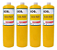 Kit C/4 Refil Gás Map Maçarico 400g - Imagem 1